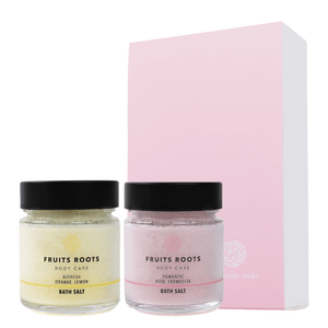 【ギフトBOX付】バスソルト2種セット（REFRESH & ROMANTIC）