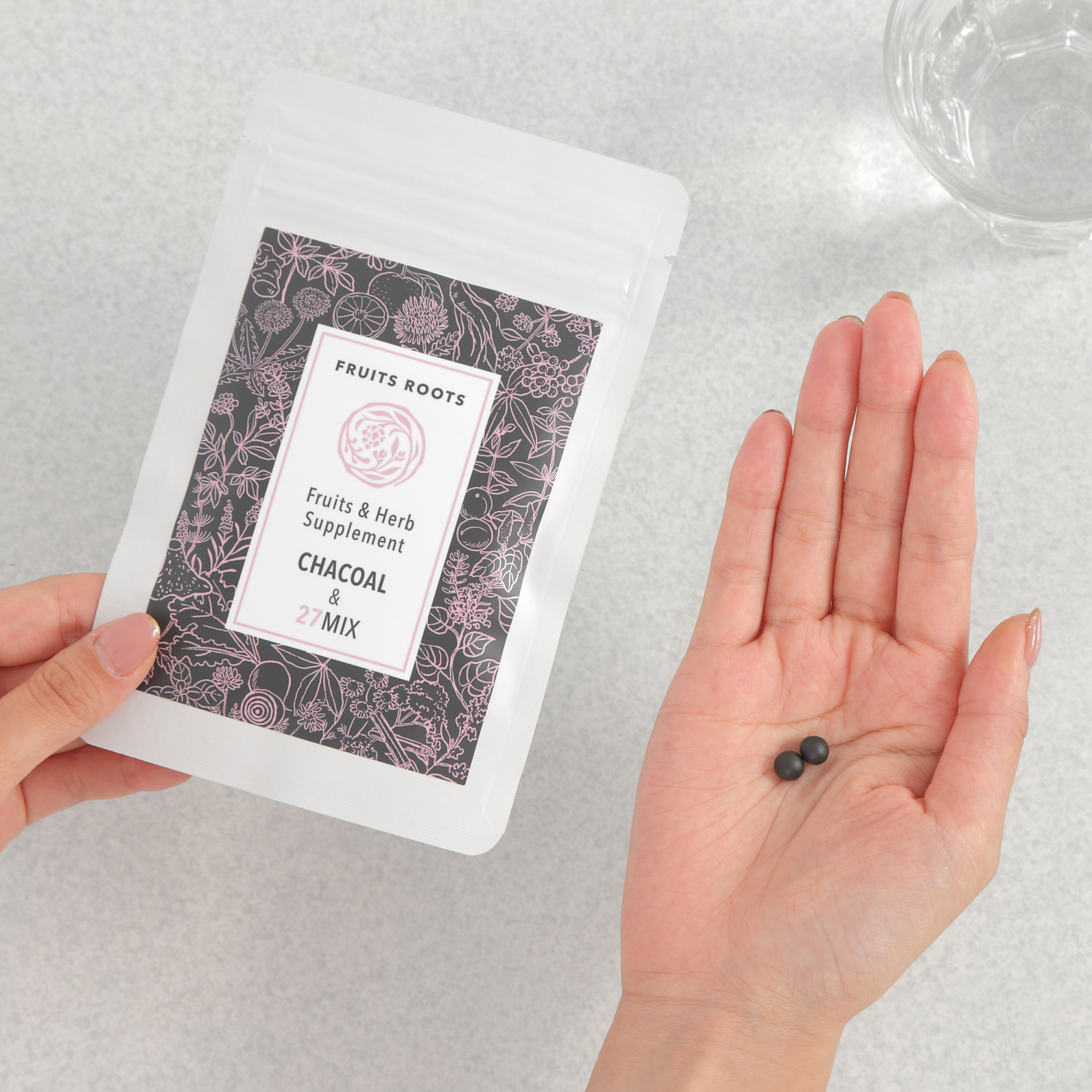 フルーツ＆ハーブサプリメント（CHACOAL&27MIX）