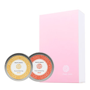 【ギフトBOX付】フルーツ＆ハーブティー2種セット（WARM & RESET）