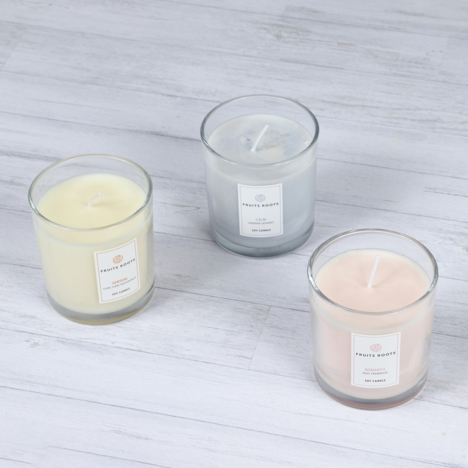 CALM アロマソイキャンドル（BOX＆リボン付）