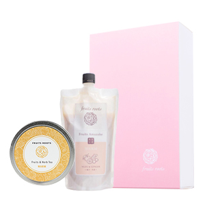 【ギフトBOX付】温活セット（フルーツ＆ハーブティWARM / フルーツ甘酒WARM）