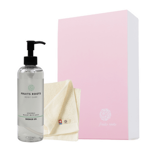 【ギフトBOX付】GENEROUS シャワージェル & フェイスタオルセット