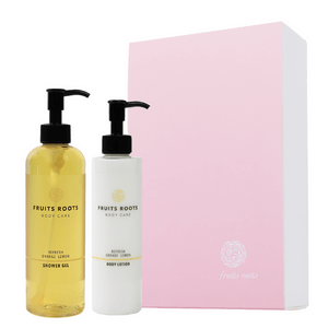 【ギフトBOX付】REFRESH シャワージェル & ボディローションセット