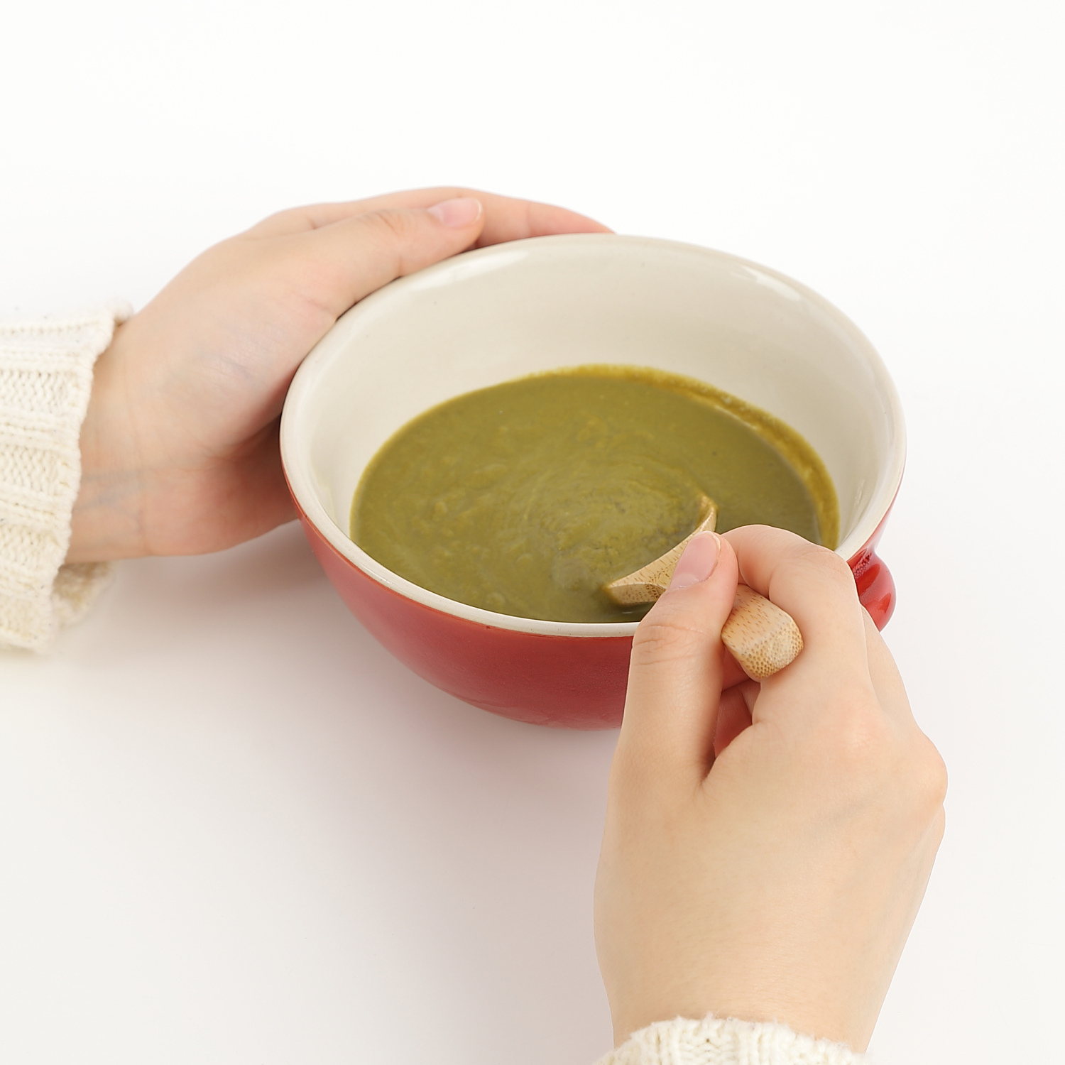 シーズナルベジスープ（ほうれん草）