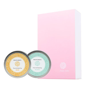 【ギフトBOX付】フルーツ＆ハーブティー2種セット（WARM & BALANCE）