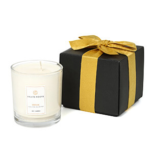 SENSUAL アロマソイキャンドル（BOX＆リボン付）