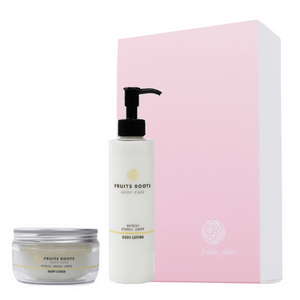 【ギフトBOX付】REFRESH ボディスクラブ & ボディローションセット