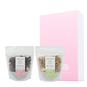 【ギフトBOX付】フルーツグラノーラ2種セット（CHOCO BANANA & YAKUZEN）