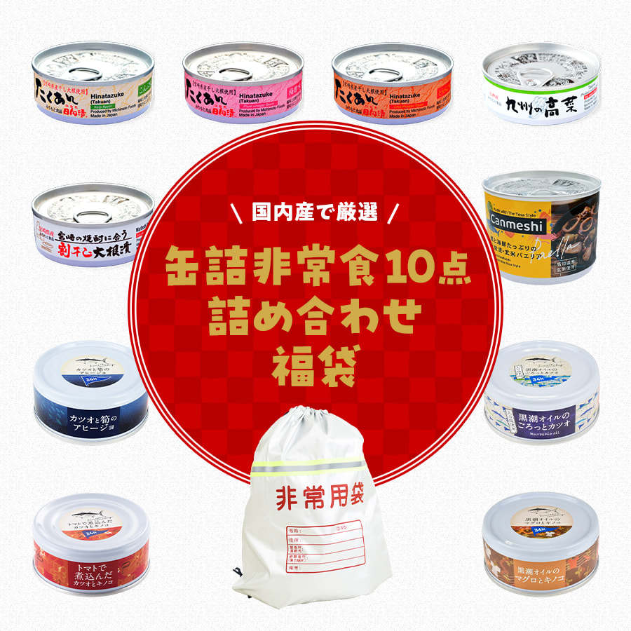 缶詰非常食10点セット