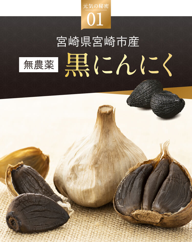 無農薬　黒にんにく