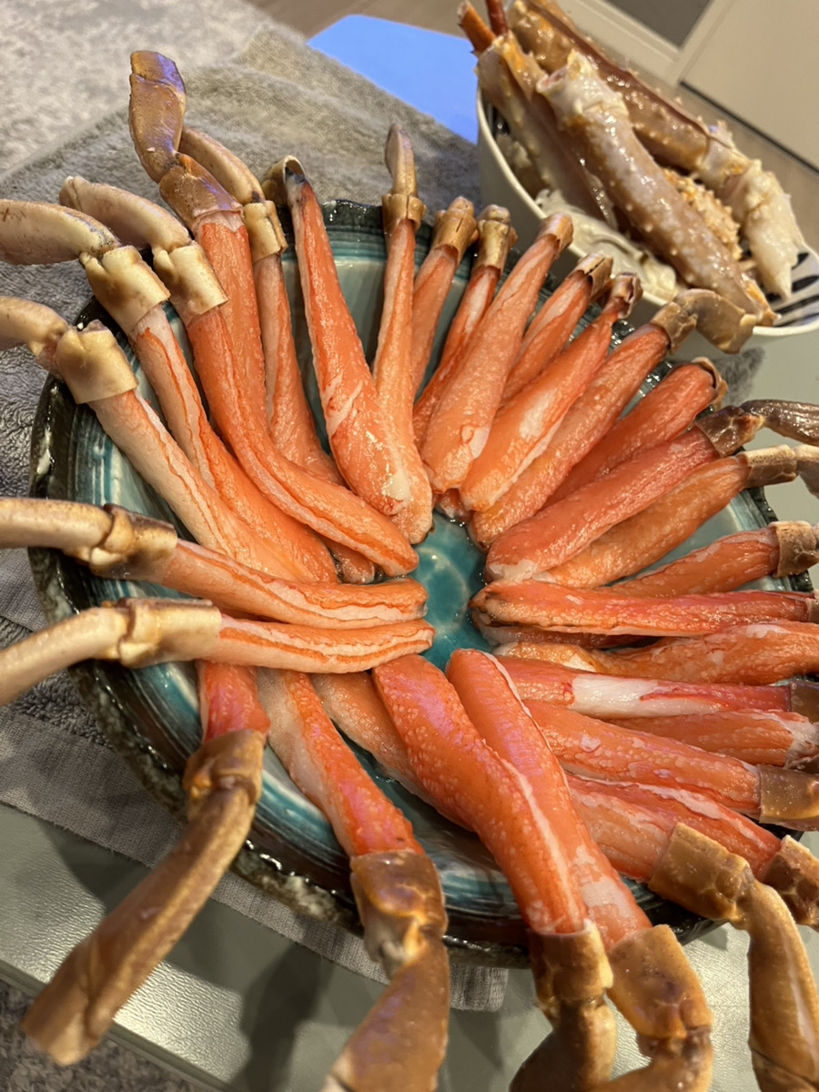 生ズワイ　棒ポーション（生食可）　 特大5Lサイズ　15本　500g