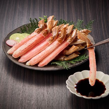 生ズワイ　棒ポーション（生食可）　 特大5Lサイズ　15本　500g