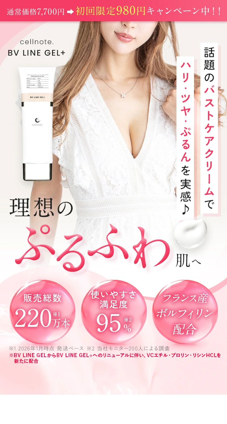 理想のぷるふわバストへ