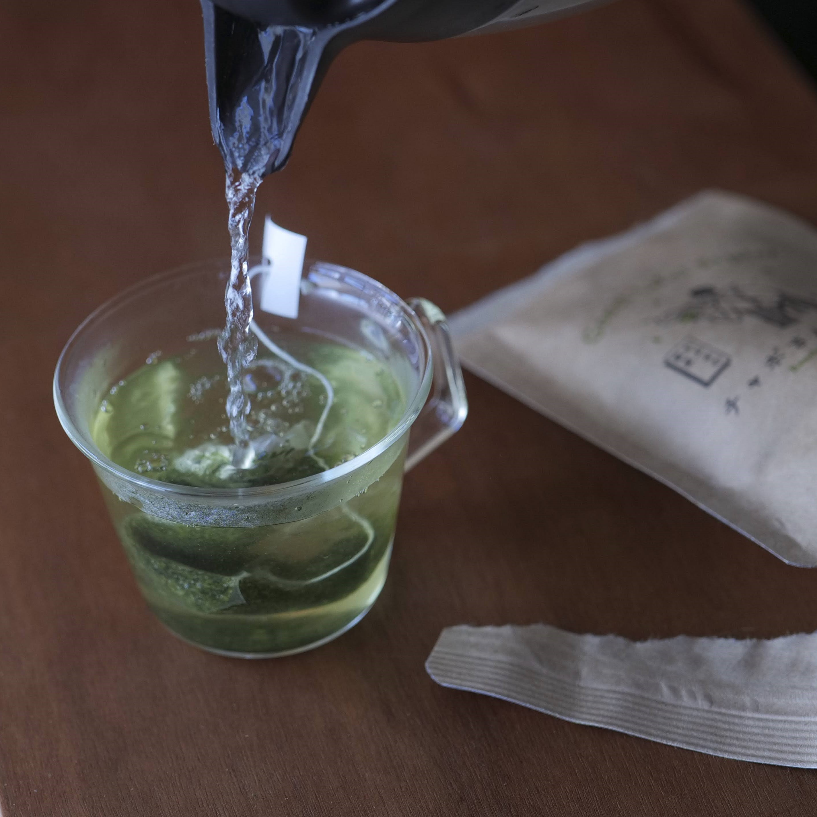 マグカップ用ティーバッグ　4個入り お茶６種: 強火の煎茶