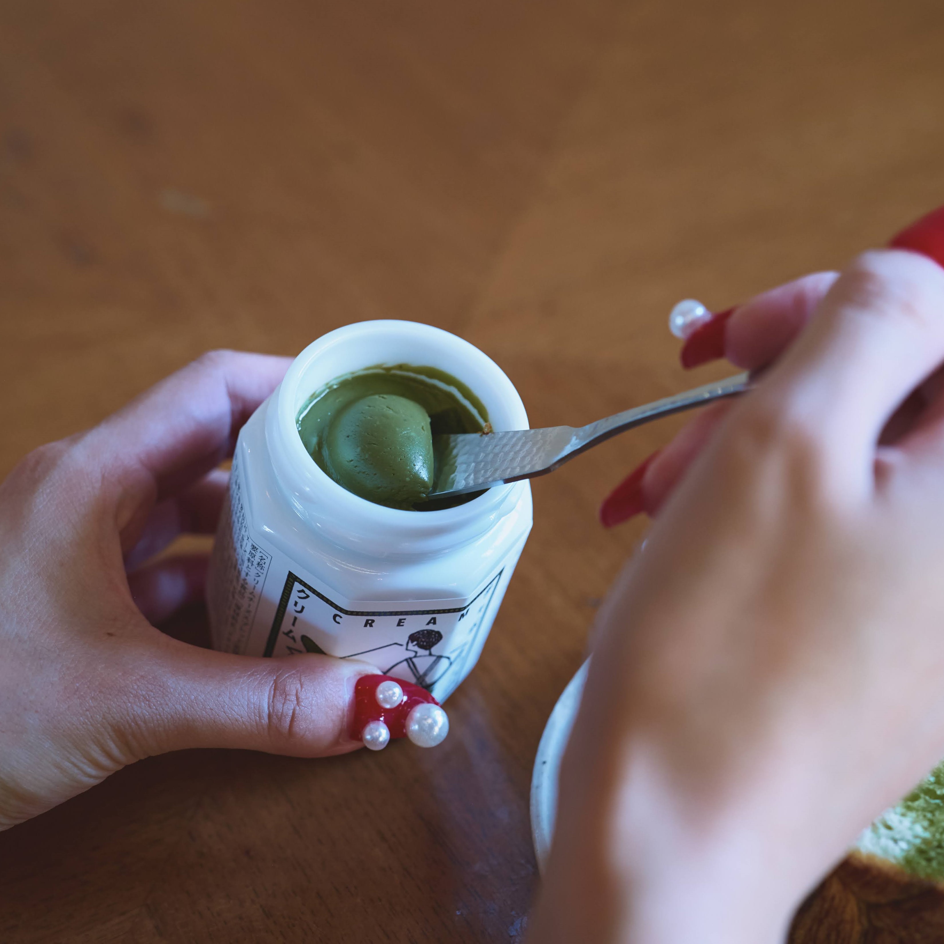 チャボさんのクリームチーズ 味: 抹茶