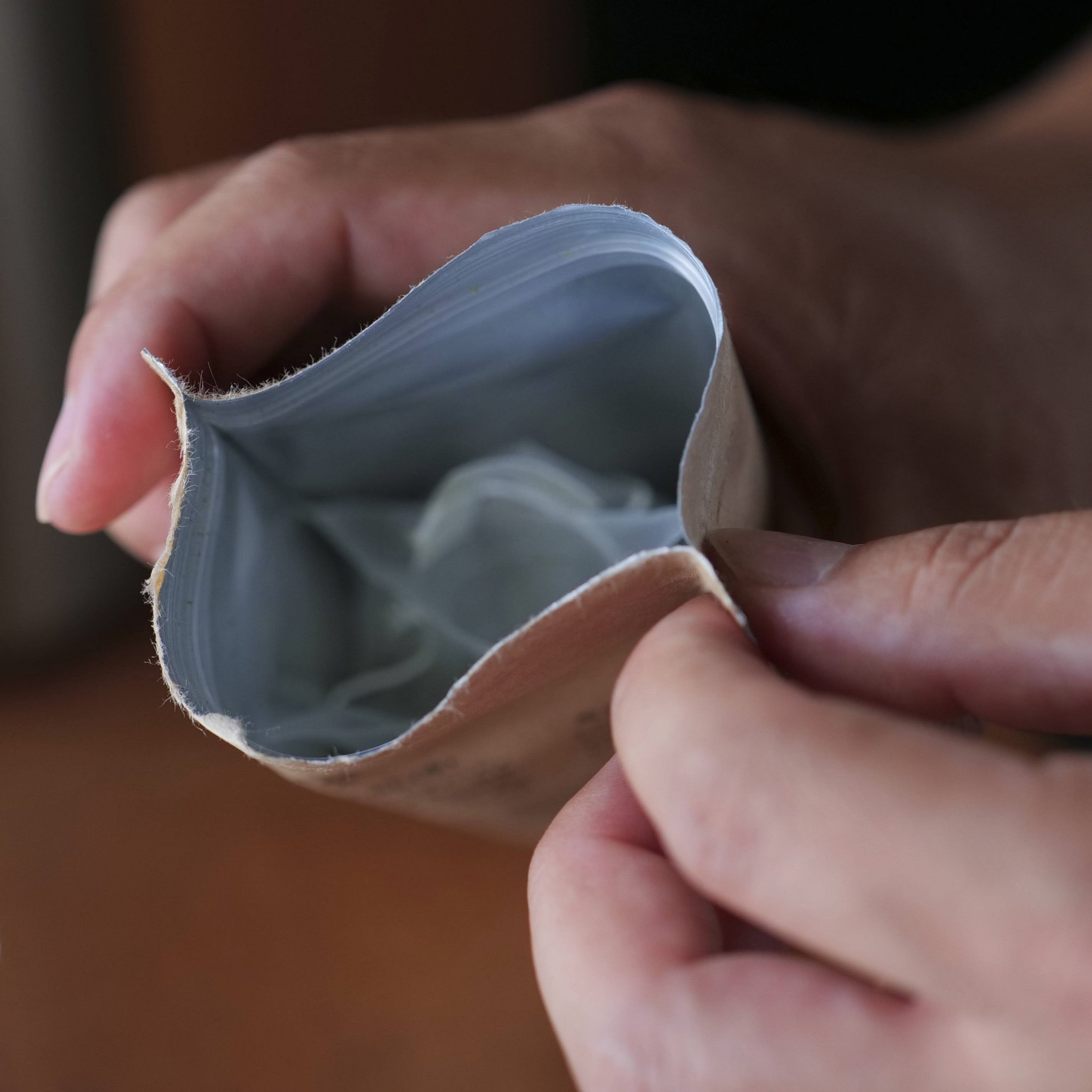 マグカップ用ティーバッグ　4個入り お茶６種: 強火の煎茶