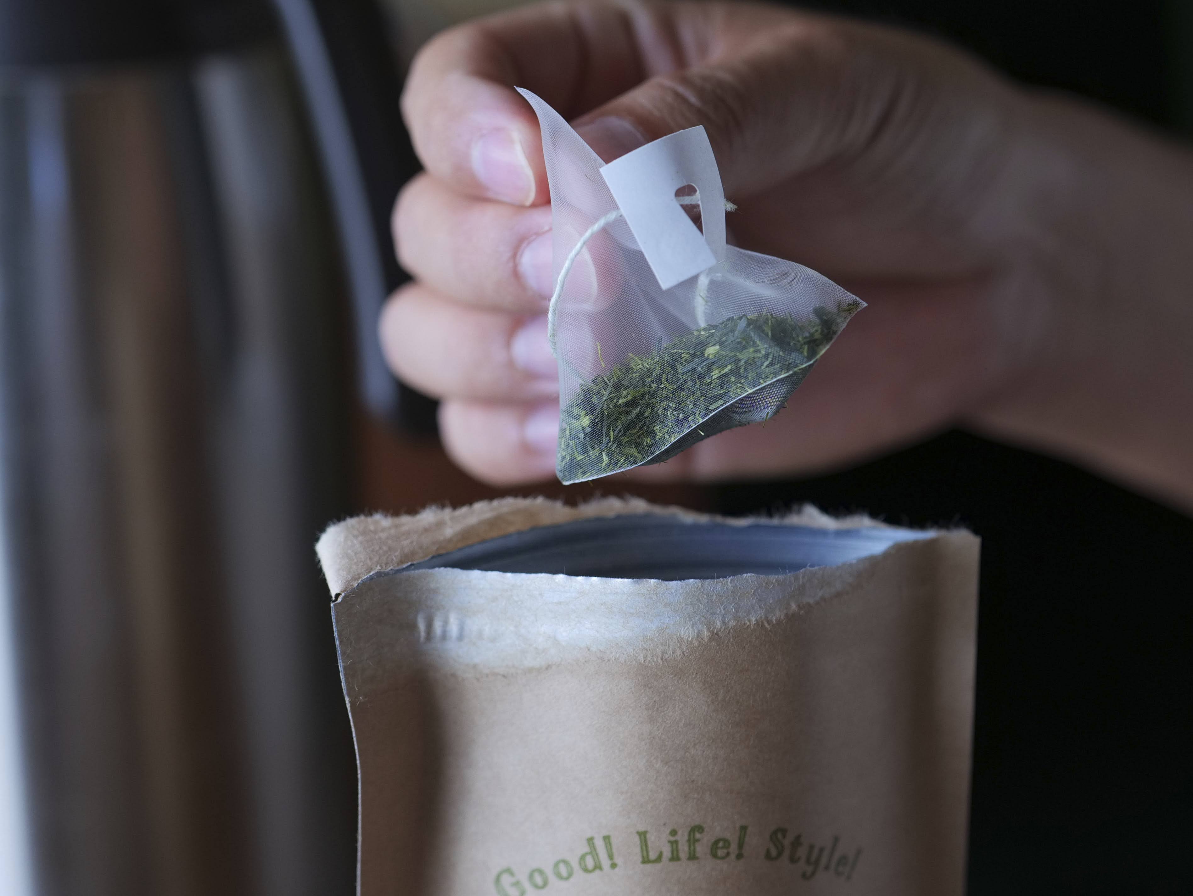 マグカップ用ティーバッグ　4個入り お茶６種: 強火の煎茶