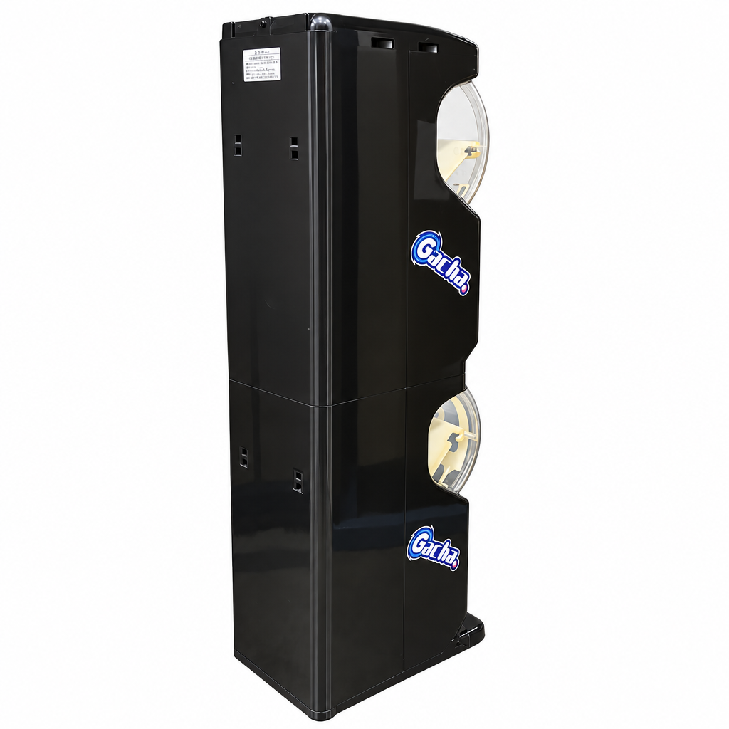 【中古】ガチャ2Ez（ガチャツーイージー)/イエロー/2段式カプセルトイマシン本体
