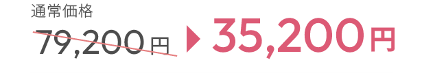 通常価格79,200円 → 35,200円