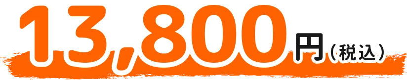 13,800円（税込）