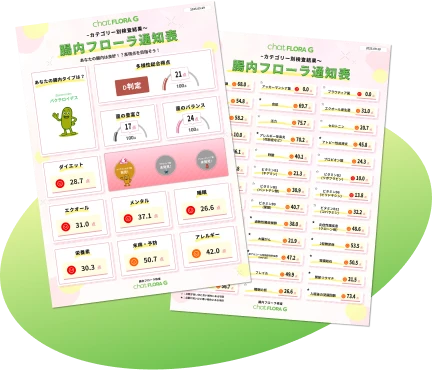 腸内フローラ通知表