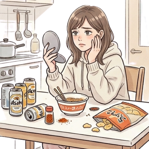 一時的むくみタイプ