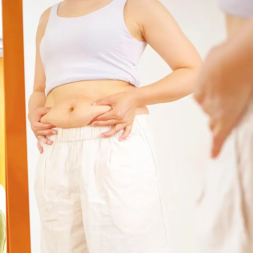 お腹の脂肪が落ちない原因は？遺伝子でわかる体質と自分に合う脂肪の落とし方