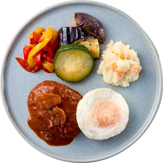 ごちそうロコモコ<br/>ハンバーグ