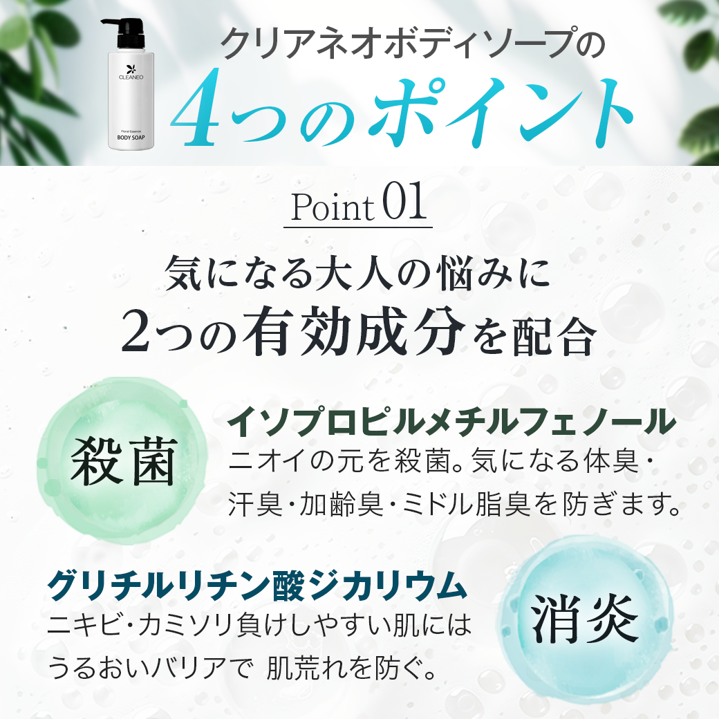 CLEANEOボディソープ1本(300mL) 