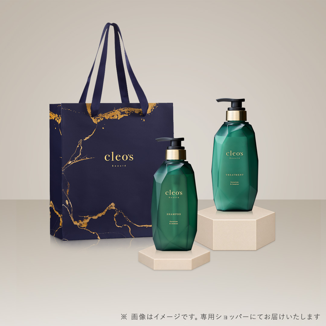 【eギフト】シャンプー & トリートメント （ゼラニウム & ジャスミン）