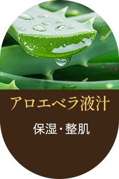 アロエベラ液汁　保湿　整肌