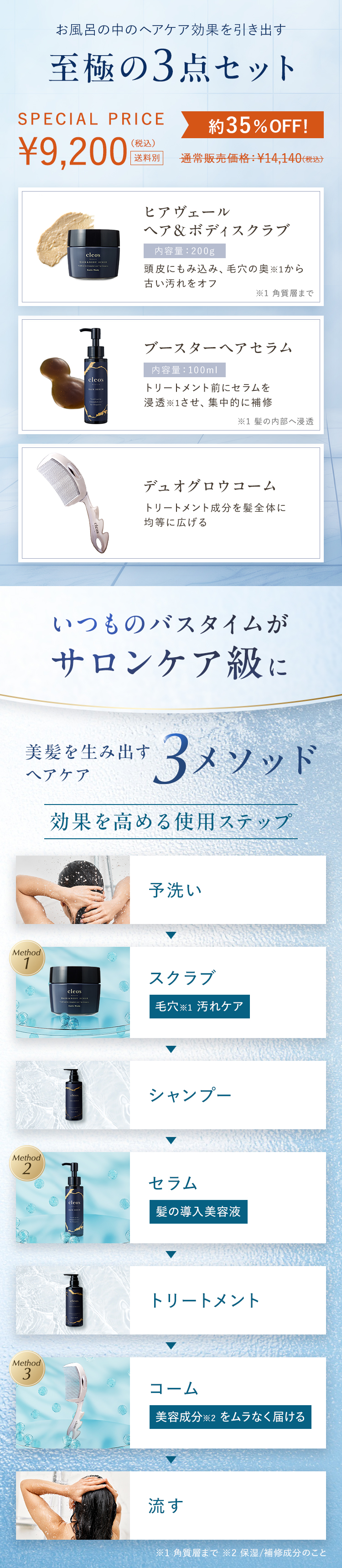 至極の３点セット