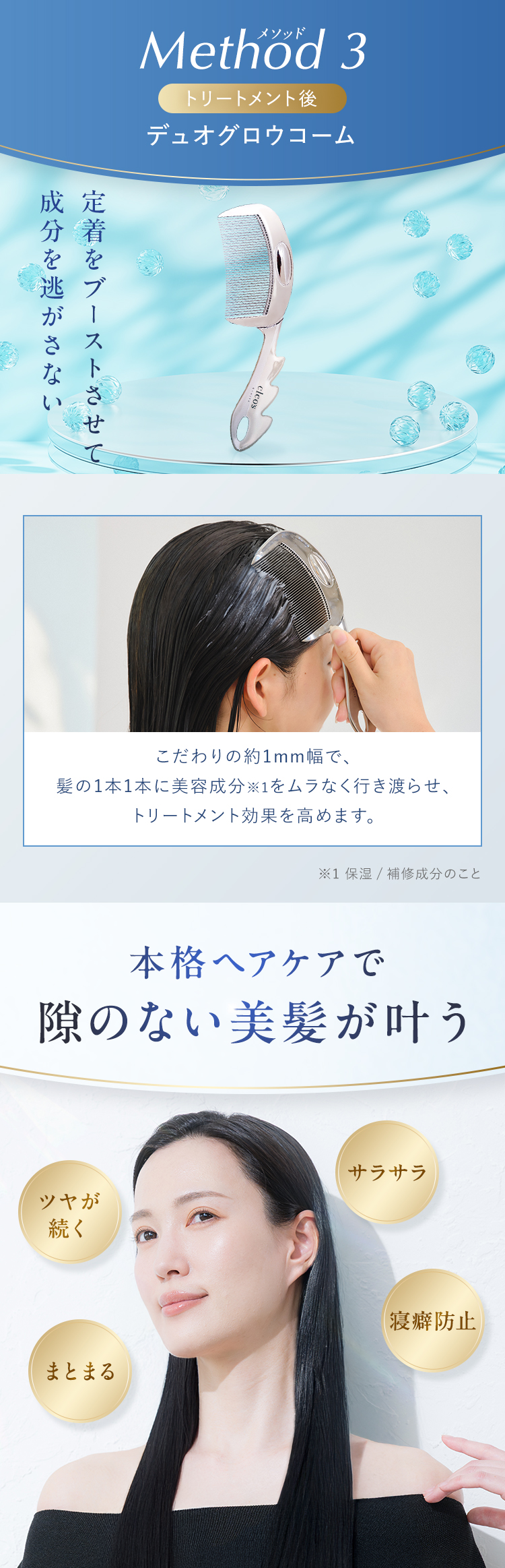 method3 トリートメント後