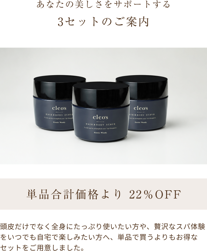 3セットご案内