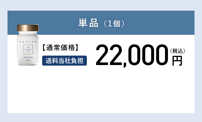単品(1個) 【通常価格】22,000円(税込) 送料当社負担