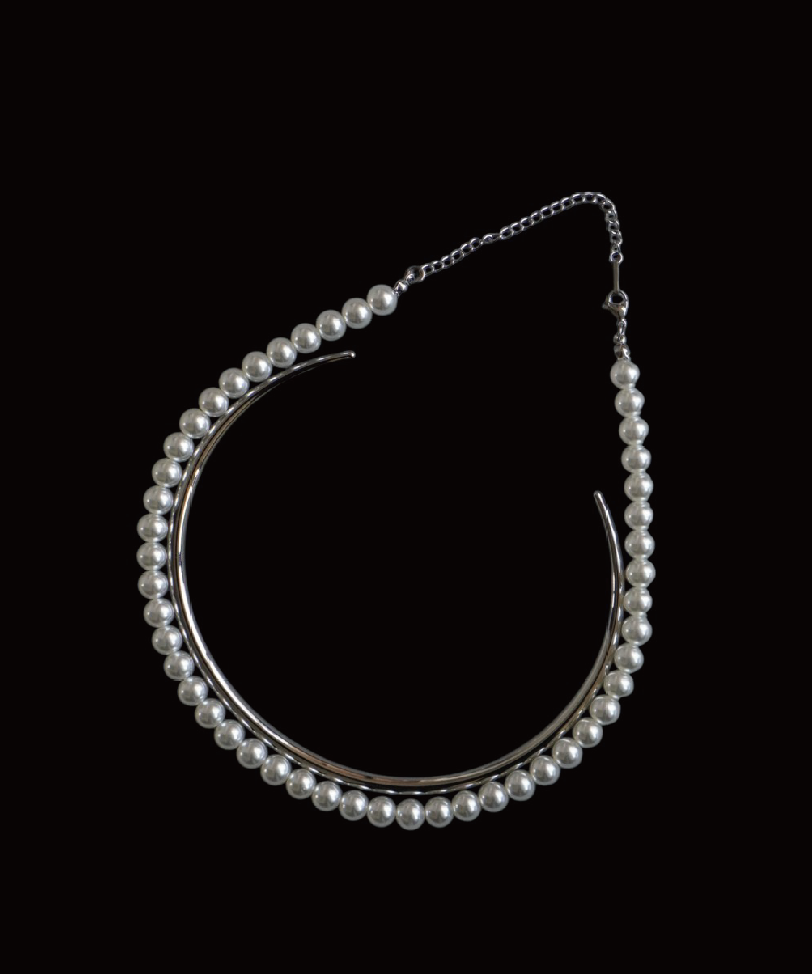CENE × 珈琲回廊 Pearl choker