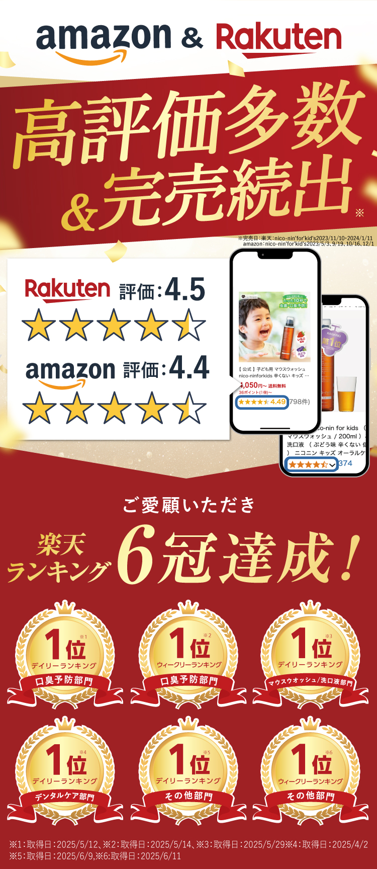 モール&完売