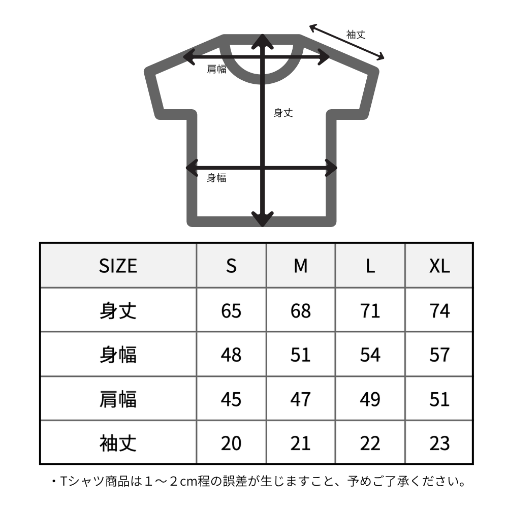 【TOJI】Tシャツ