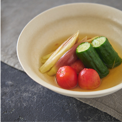 夏野菜のUMAMI漬け
