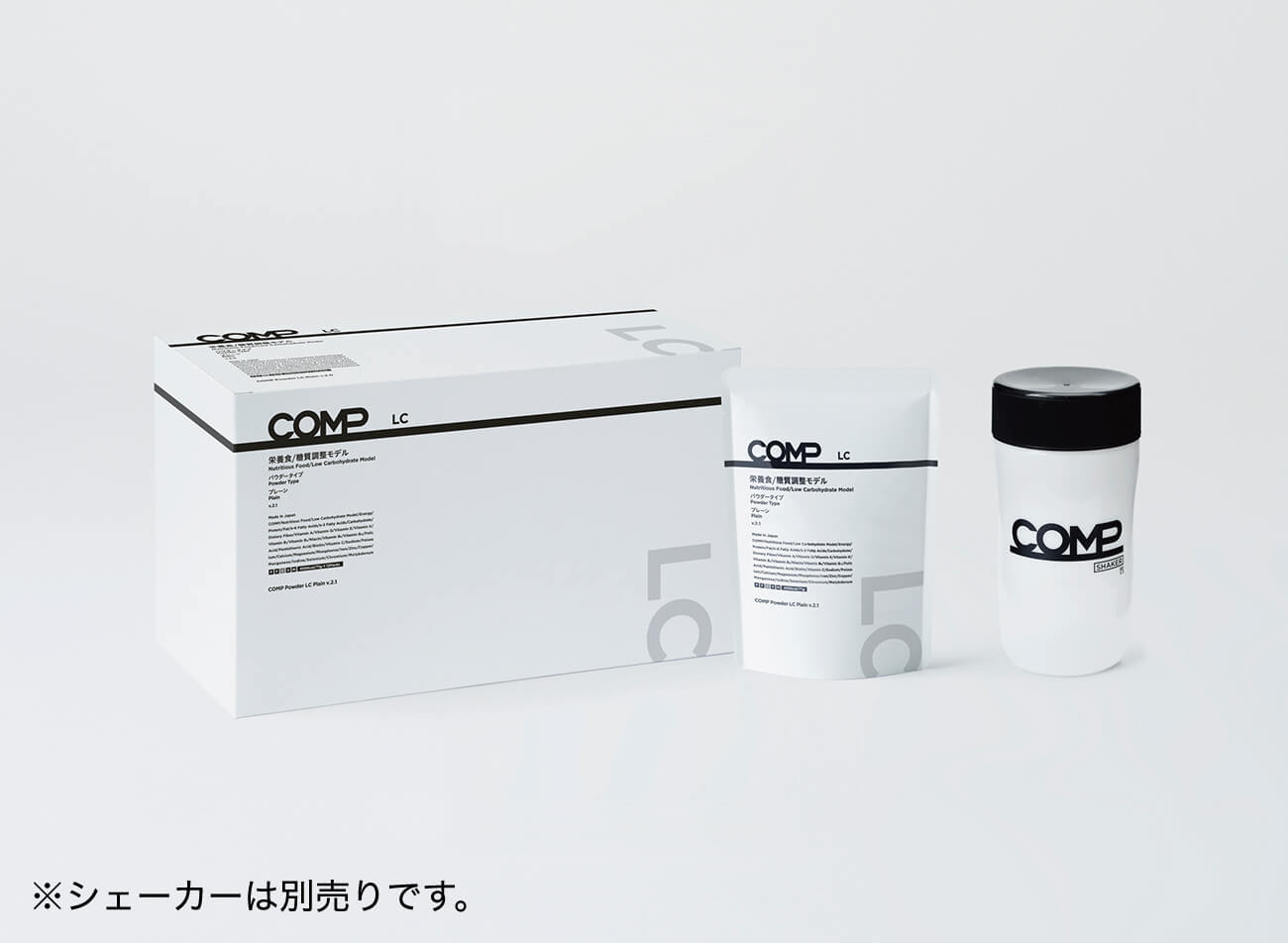 COMP Powder LC Plain v.2.1 400kcal 12袋×1箱