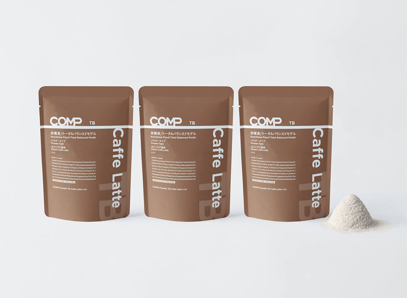 COMP Powder TB Caffe Latte v.1.0 400kcal 12袋×4箱