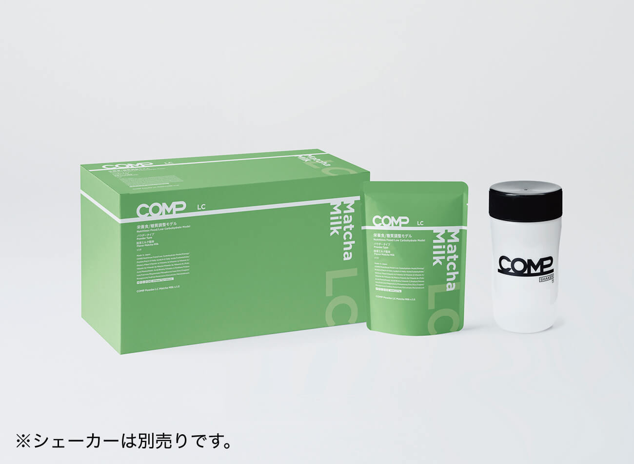 COMP Powder LC Matcha Milk v.1.0 400kcal 12袋×1箱