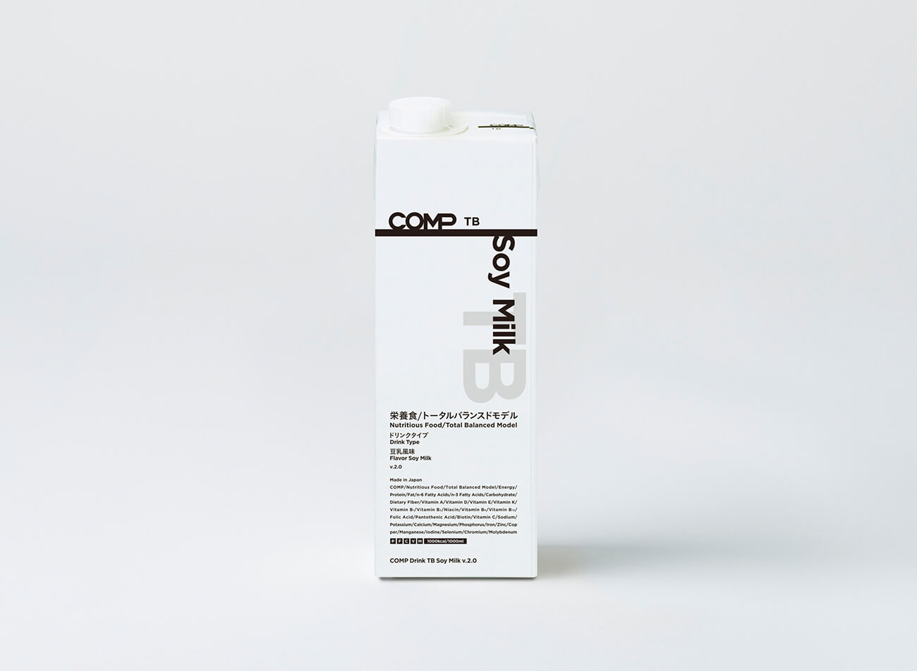 【定期購入】COMP Drink TB Soy Milk v.2.0 1,000kcal 6本×4箱