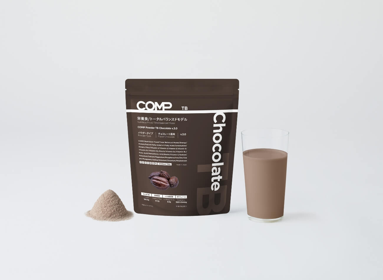 COMP Powder TB Chocolate v.3.0 3,200kcal 1袋