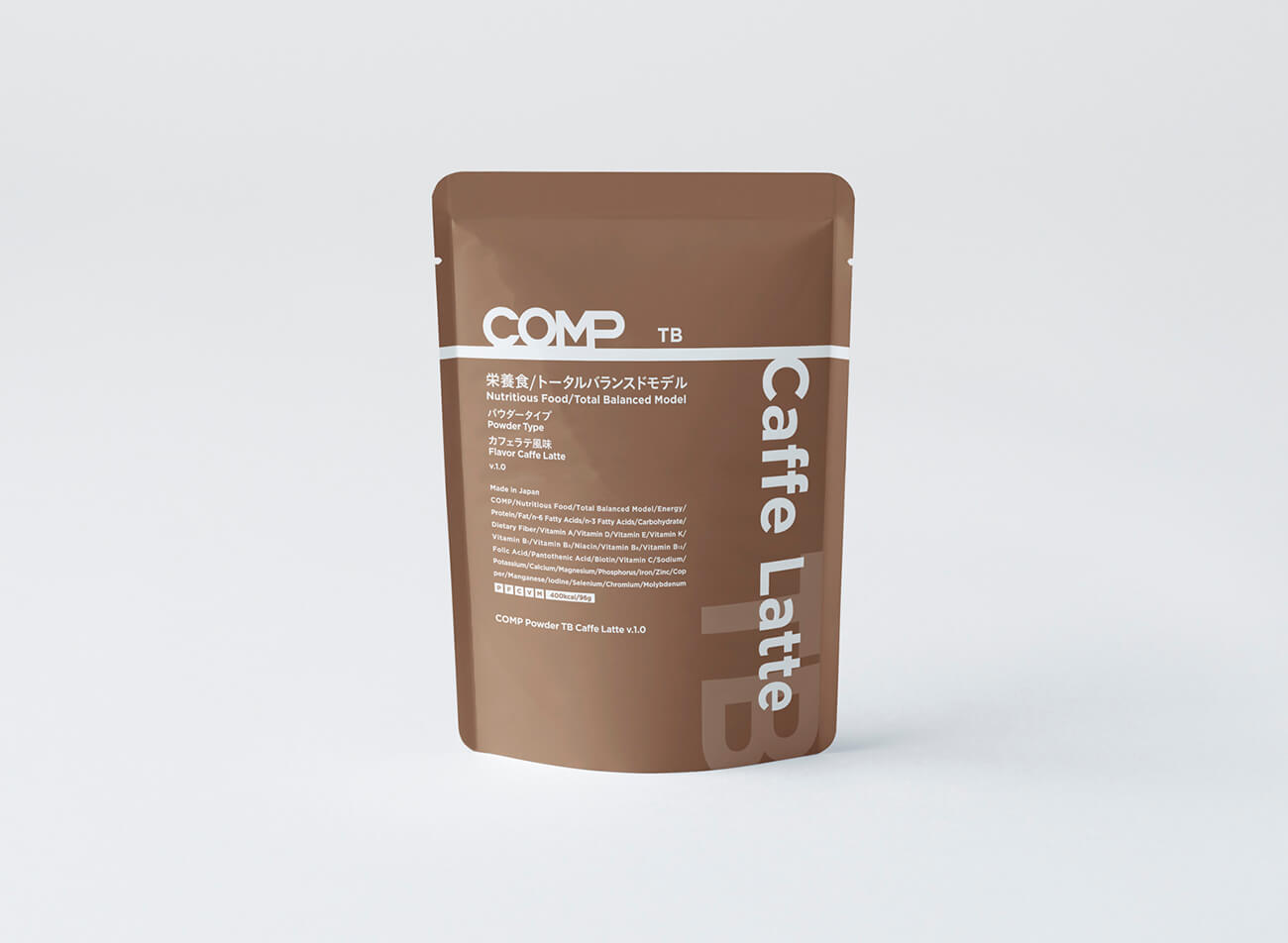 COMP Powder TB Caffe Latte v.1.0 400kcal 12袋×4箱
