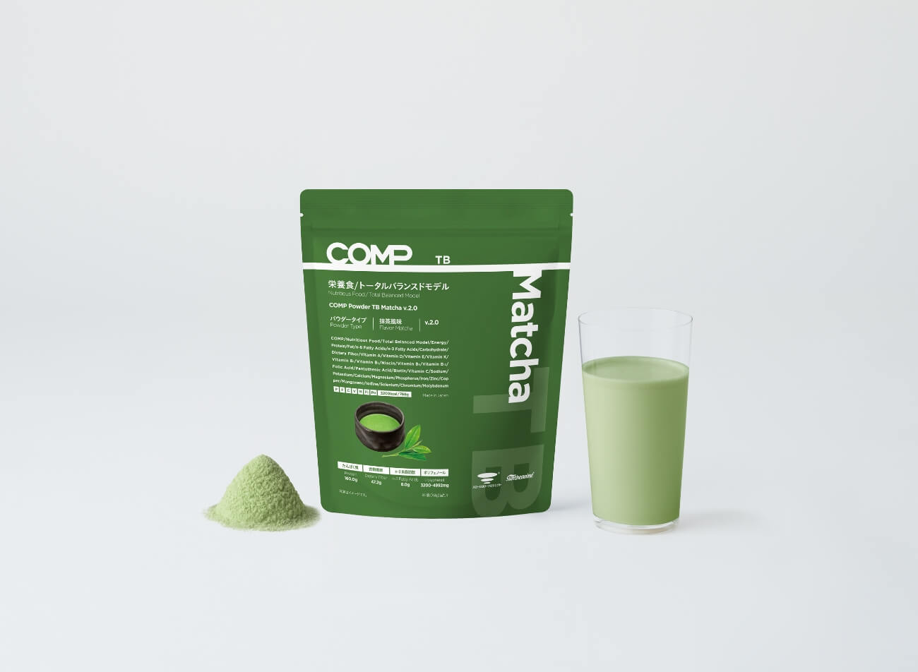 COMP Powder TB Matcha v.2.0 3,200kcal 1袋