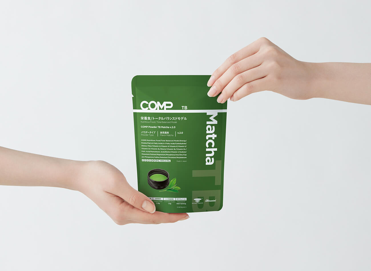 COMP Trial Pack Powder TB Matcha v.2.0 （TB Matcha v.2.0 3袋）