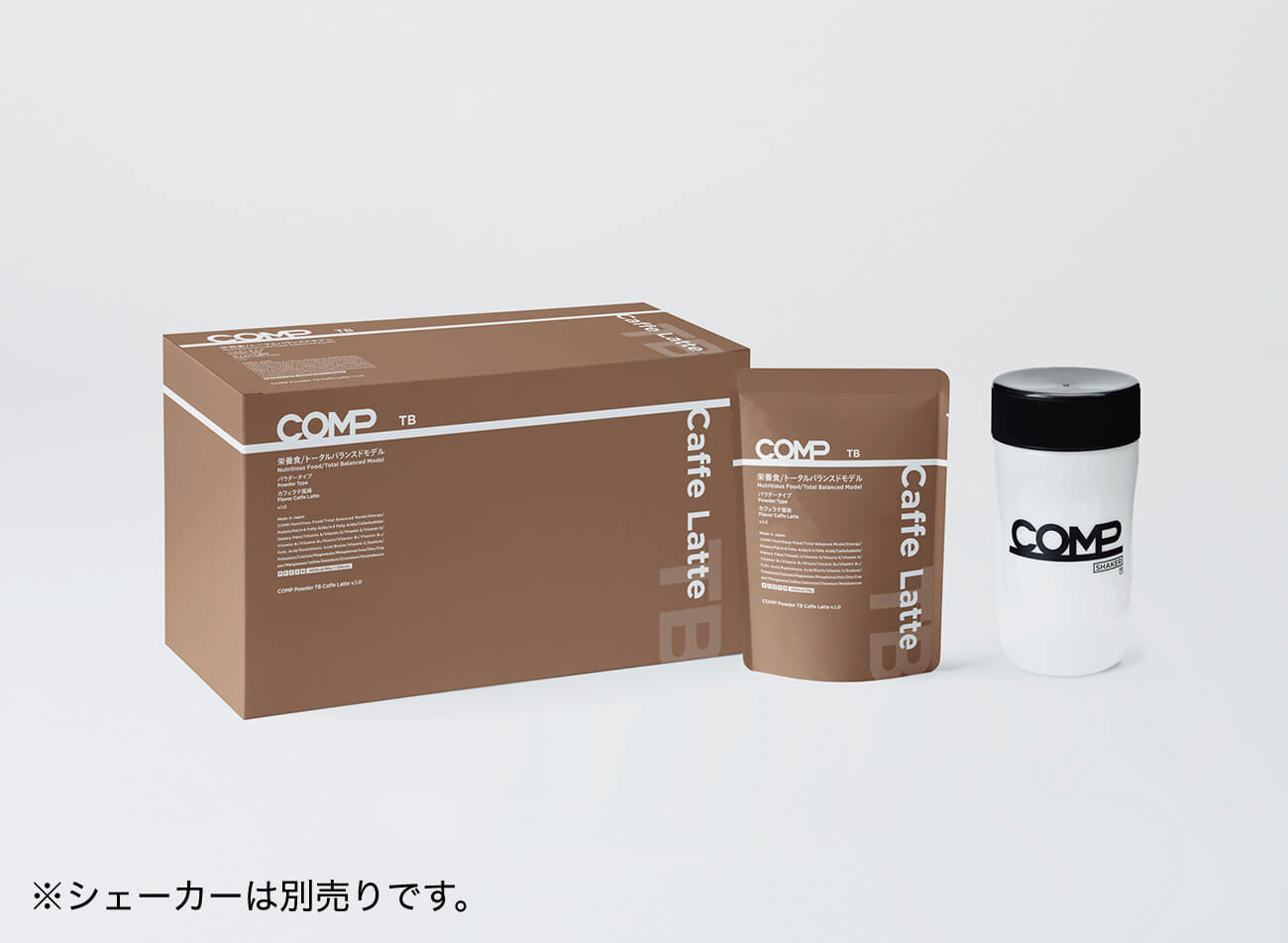 COMP Powder TB Caffe Latte v.1.0 400kcal 12袋×4箱