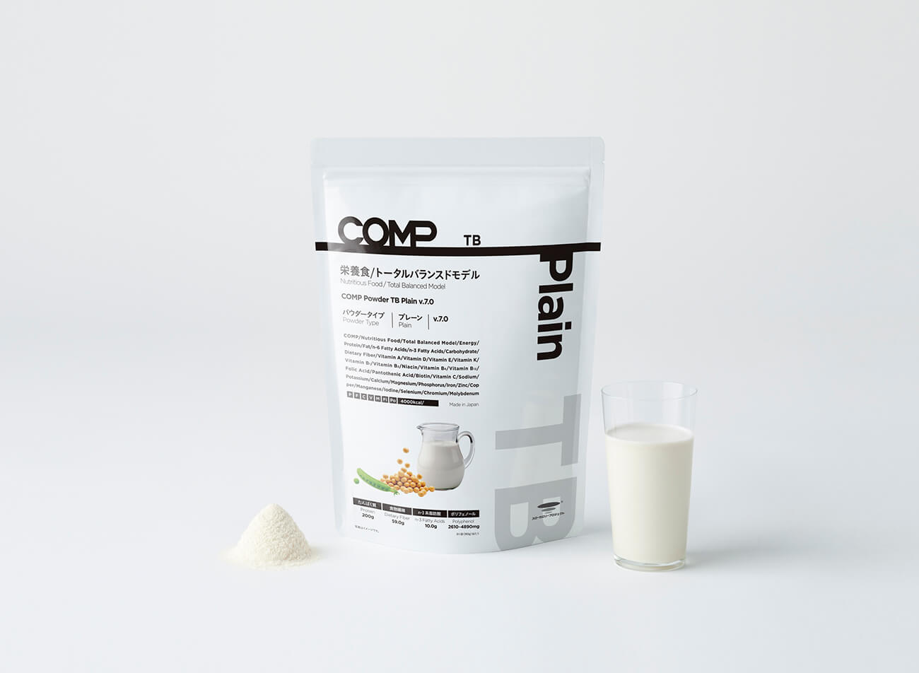 COMP Powder TB Plain v.7.0 4,000kcal 4袋