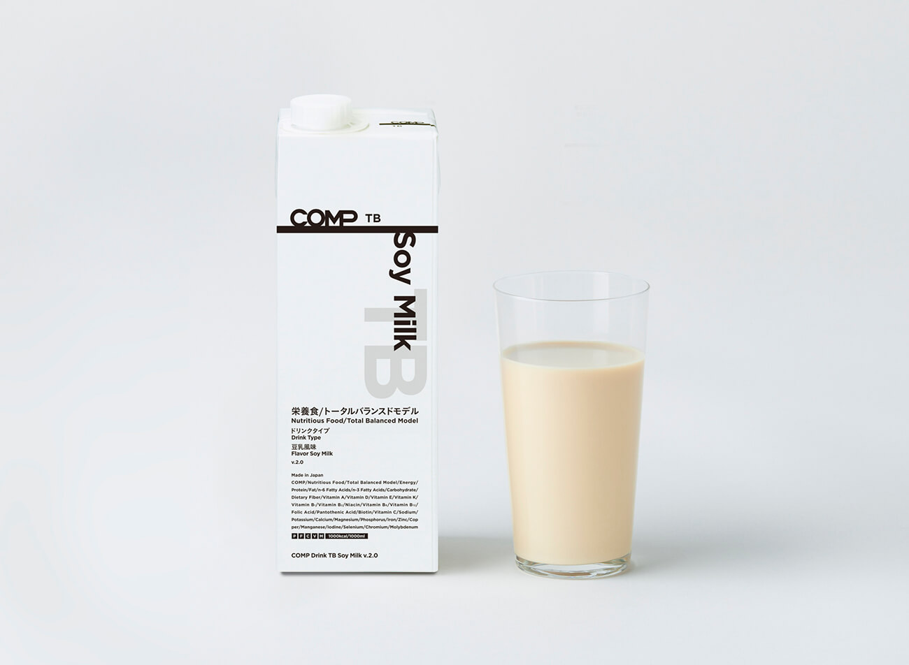 【定期購入】COMP Drink TB Soy Milk v.2.0 1,000kcal 6本×4箱